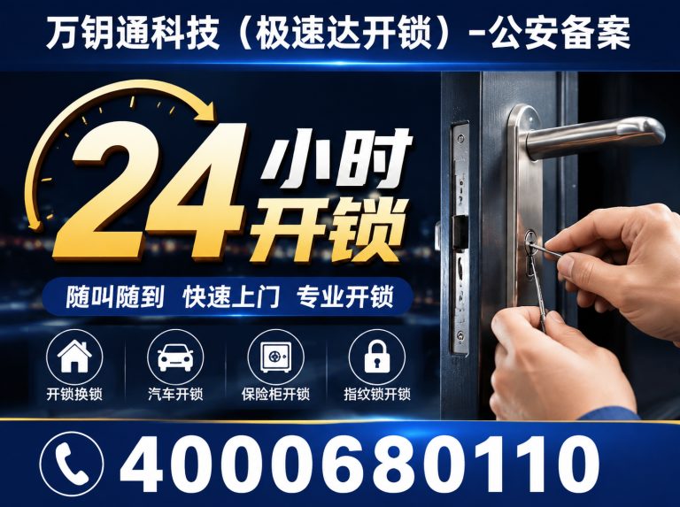 朝阳区公安备案开锁展示图